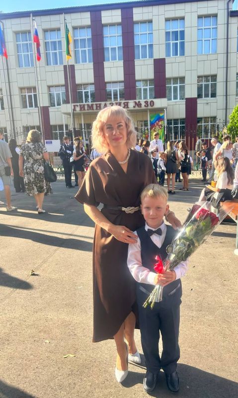 Инна Швенк: Первый раз в первый класс!