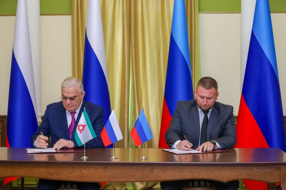 Денис Мирошниченко подписал Соглашение о сотрудничестве с Народным Собранием Республики Ингушетия