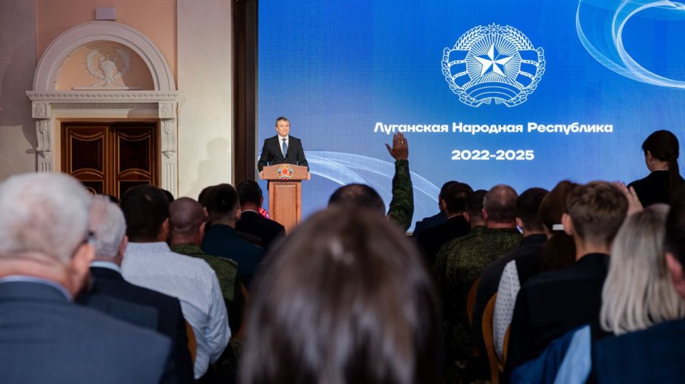 Глава ЛНР Леонид Пасечник на форуме «Интеграция Луганской Народной Республики: результаты и новые вызовы» получил обратную связь от ветеранов СВО и общественных активистов