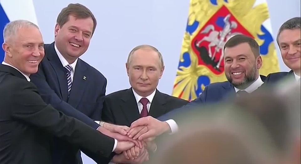 #ВЭтотДень 3 года назад — 30 сентября 2022 года — по итогам референдумов ДНР, ЛНР, Запорожская и Херсонская области вошли в состав Российской Федерации