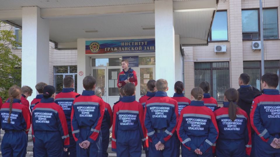 Студенты-спасатели сделали первый и самый главный шаг