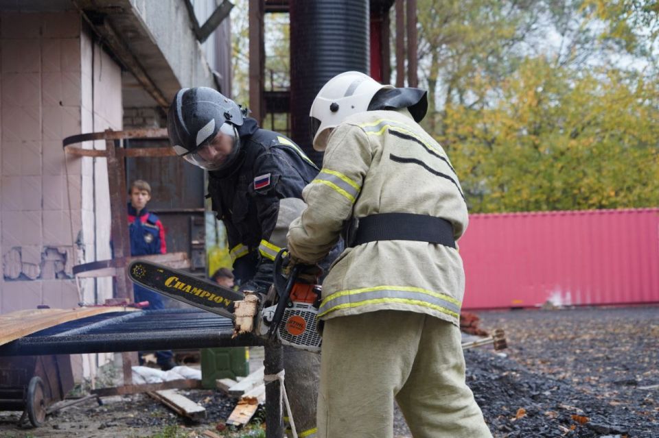 Дан старт курсу «Первоначальная подготовка добровольца ЧС» для добровольцев ССО «Ворошиловец-2»