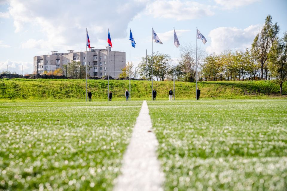 Леонид Пасечник: У студентов Далевского университета и жителей восточных жилых кварталов Луганска появилась новая точка притяжения – модернизированный спортивный стадион