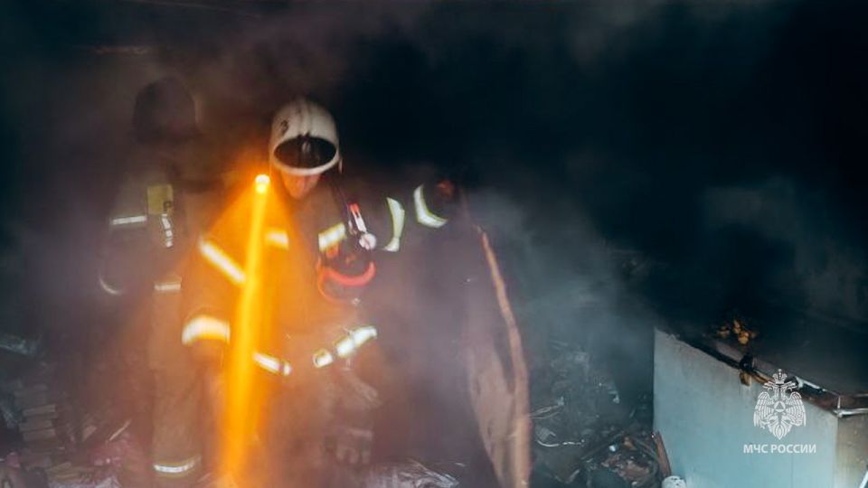 На пожаре в Луганске пострадал пенсионер