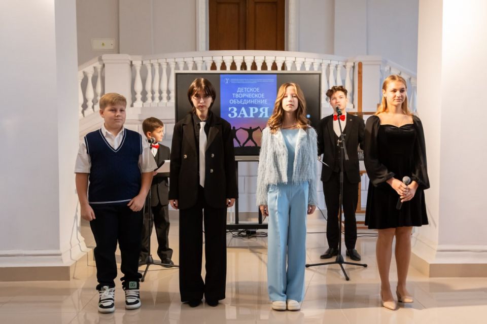 В Академии Матусовского открыли новое подразделение — Детское творческое объединение «Заря»