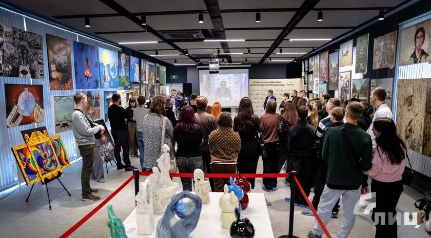 Международная выставка «Искусство и мир: Великая Победа Жизни» открылась в Луганске