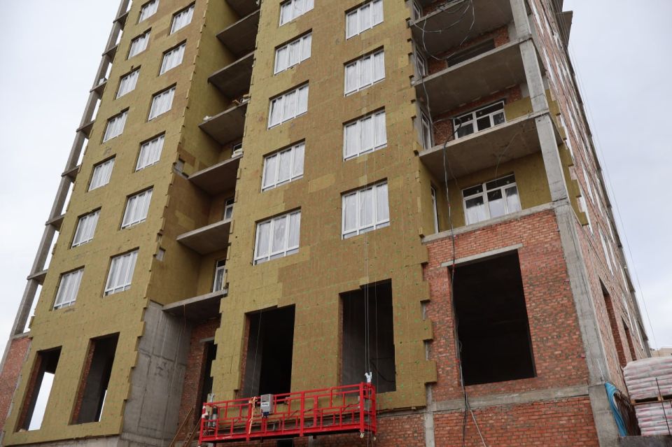 Застройщик - участник свободной экономической зоны продолжает строительство ЖК «Красноярский» в центре Луганска