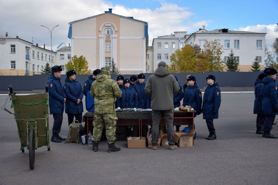 В ЛНР Росгвардейцы провели практические занятия для курсантов