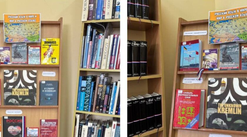 Книжная выставка ко Дню народного единства открылась в Луганской библиотеке им. Горького