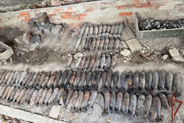 Росгвардейцы в ЛНР обнаружили и уничтожили более 450 боеприпасов