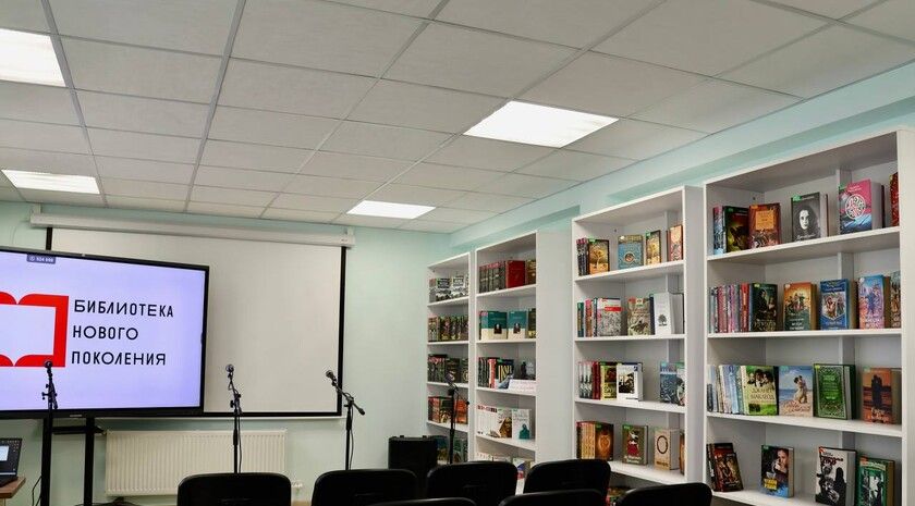 Модельная библиотека нового поколения «Казачок» открылась в Станице Луганской