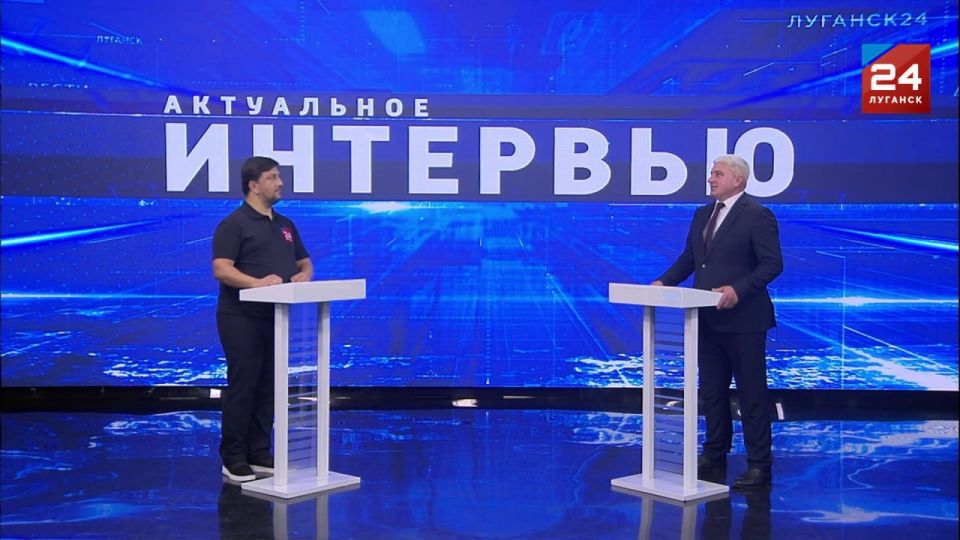 В гостях нового выпуска проекта «Актуальное интервью» – Виталий Коваленко, глава Беловодского муниципального округа