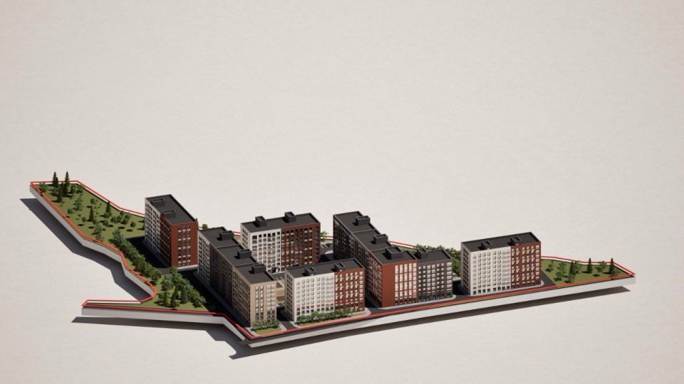 В районе квартала Ольховский возведут 6 новых девятиэтажек