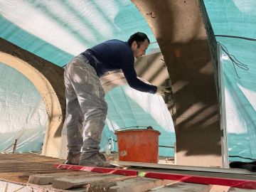 В Первомайске благоустраивают место захоронения защитников Отечества