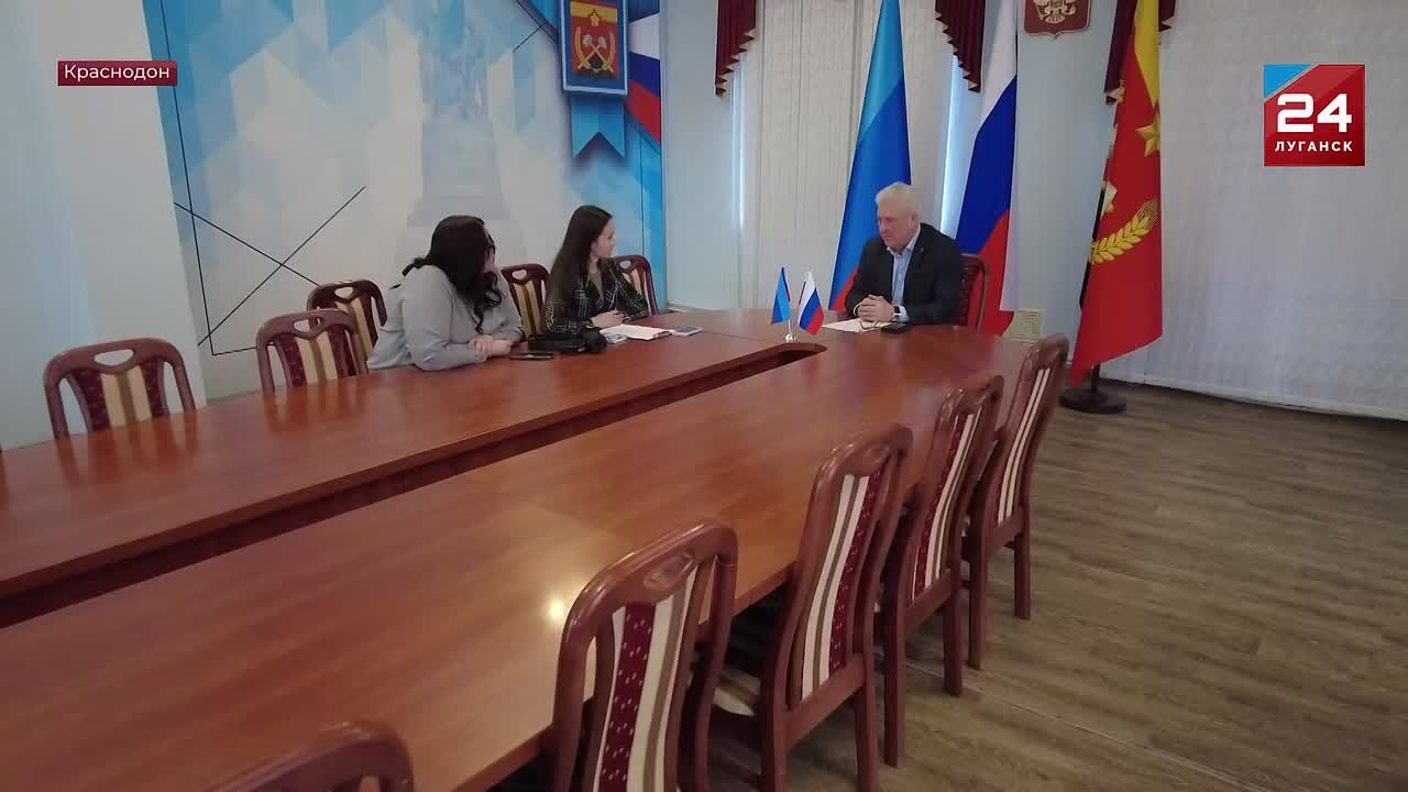 Глава Краснодонского округа Сергей Козенко встретился с представителями СМИ