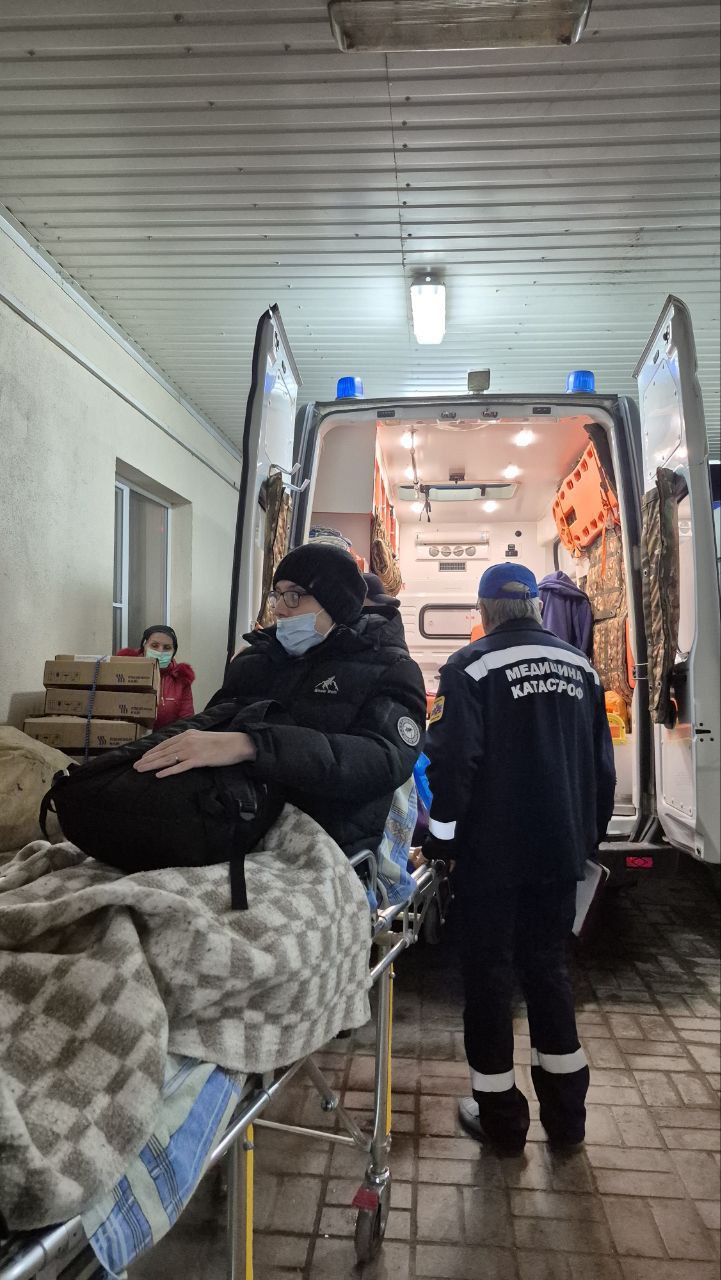Силами специалистов Луганского центра медицины катастроф была проведена эвакуация пациента с болезнью сердца