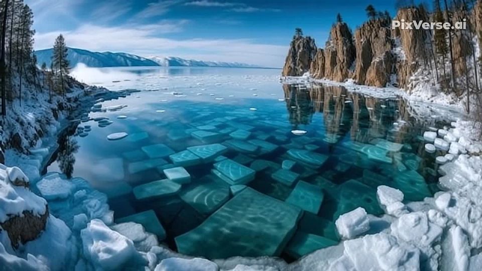 Сергей Цемкало: Застывшая мощь. Байкал зимой