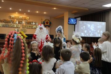 В преддверии Нового года в УФСИН России по Луганской Народной Республике состоялся утренник для детей сотрудников