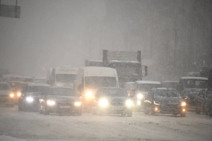 Сильный снегопад и метель начнутся в ЛНР 26 декабря
