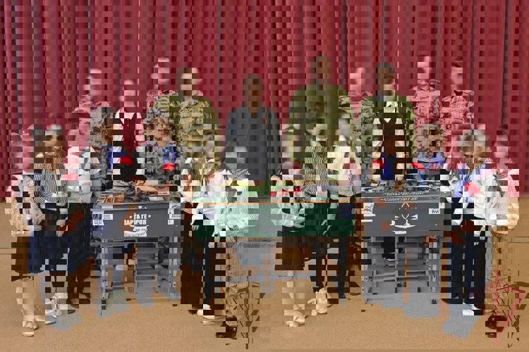 «Парту Героя» памяти погибшего офицера Росгвардии открыли в Луганской Народной Республике