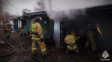 За сутки в ЛНР два человека пострадали на пожарах
