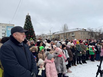 Сергей Цемкало: Открытие Новогодней ёлки в посёлке Юбилейное!