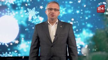 Поздравление руководителя представительства Президентской академии в ЛНР Константина Кучера с наступающим Новым годом: