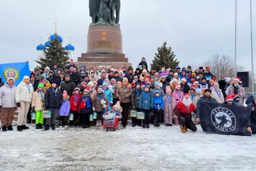 За здоровый образ жизни: В Краснодоне состоялся традиционный Новогодний легкоатлетический пробег