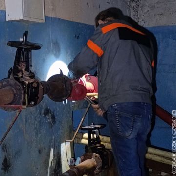 Луганский филиал обслужил инженерную систему ц/о на 30 лет Победы