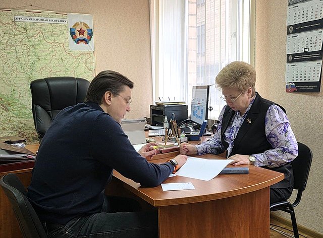 О. Бас обсудила направления развития агропромышленного комплекса ЛНР