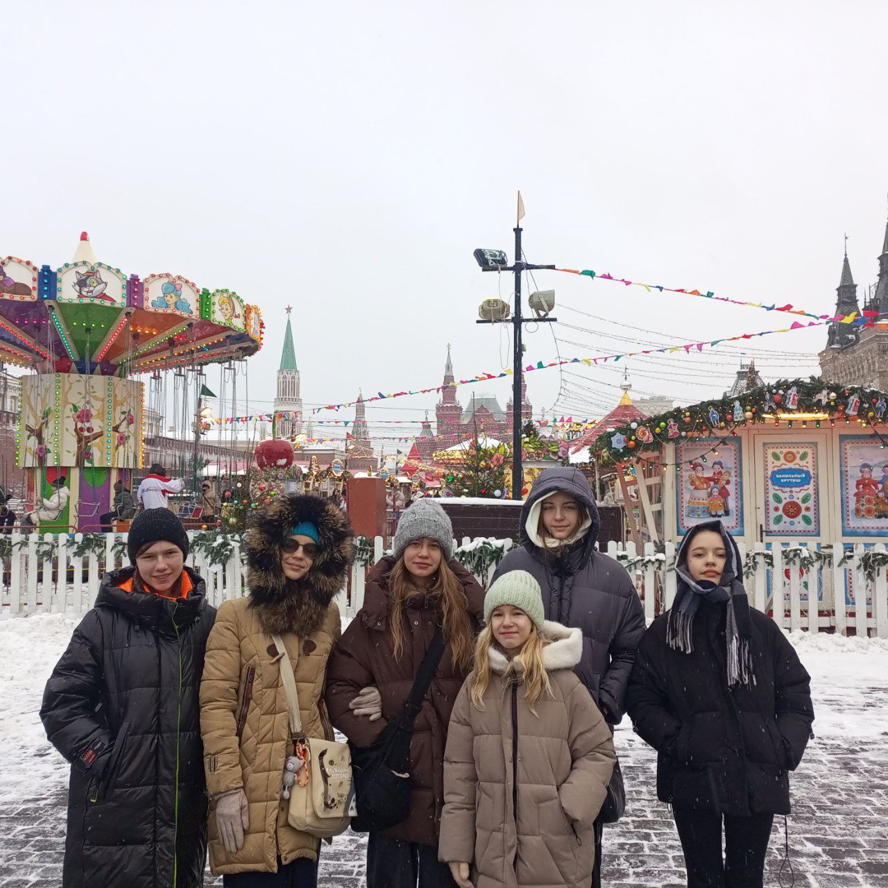 Ученицы школы №1 провели новогодние каникулы в Москве со "Школой Росатама"