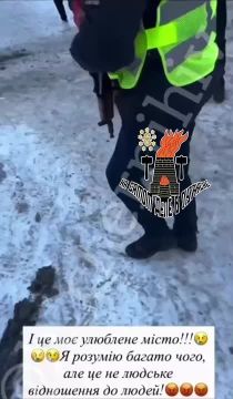 Средневековая Украина. Во время попытки принудительной мобилизации в Чернигове полицейские использовали слезоточивый газ и несколько раз ударили женщину