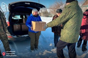 Активисты «Единой России» помогают жителям ЛНР, оказавшимся в сложной жизненной ситуации