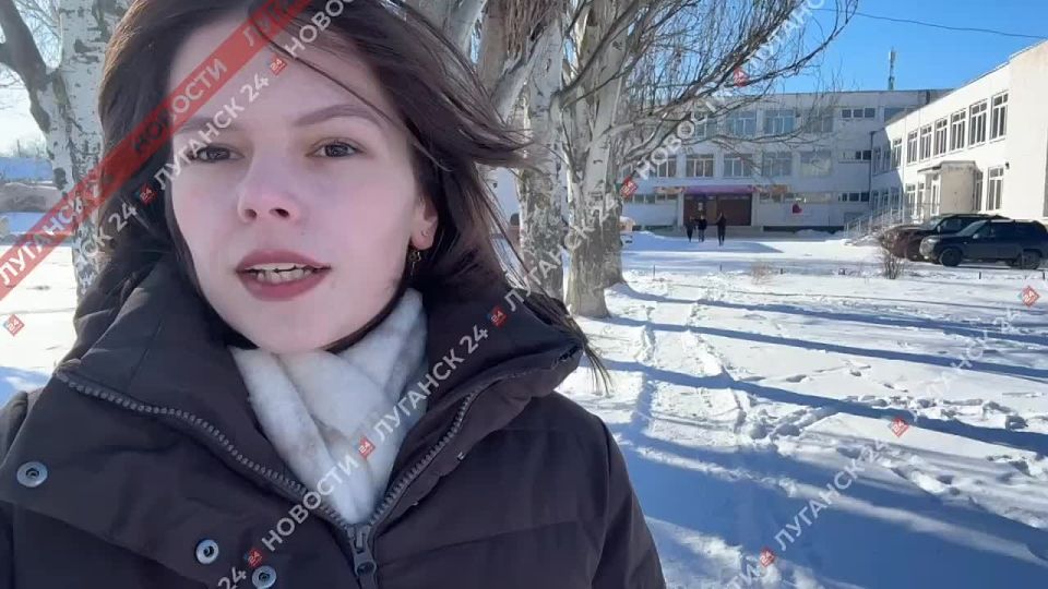 Сегодня утром дрон ВСУ атаковал школу №54 в Луганске