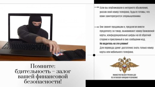 1111 За сутки в полицию поступили два заявления от жителей республики, пострадавших при попытке продать имущество через интернет