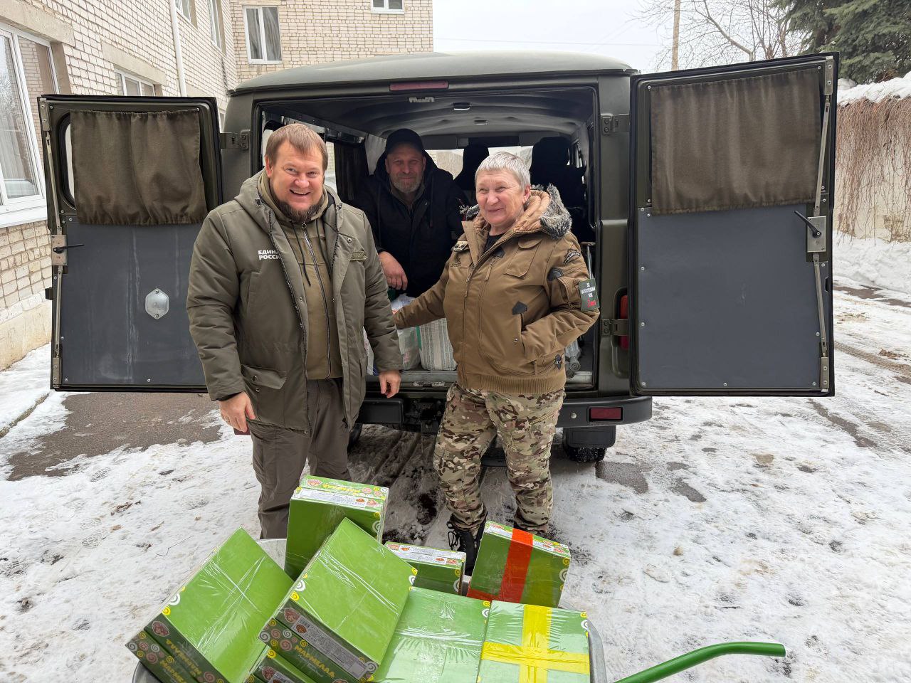 И вновь сотрудничество Луганского и Тамбовского отделений «ОПОРЫ РОССИИ» реализовалось в очередной масштабной гуманитарной миссии: