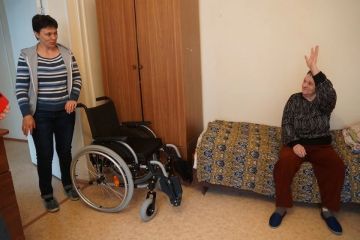 Очень нужная помощь: В Луганске ремонтируют бесплатно инвалидные коляски и ходунки