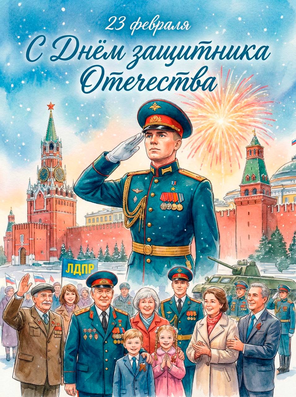 С Днём защитника Отечества!