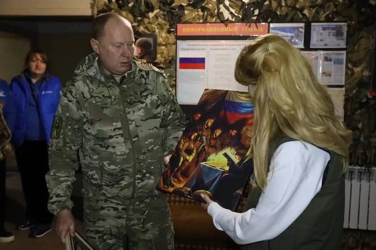 В ЛНР сапёры получили полезные подарки от женщин Краснодарского края