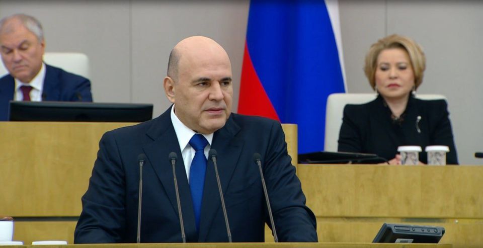 Главное из отчета правительства РФ в Госдуме на эту минуту: