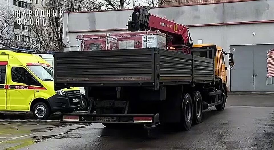 Народный фронт обеспечивает свет для медицины Луганска!