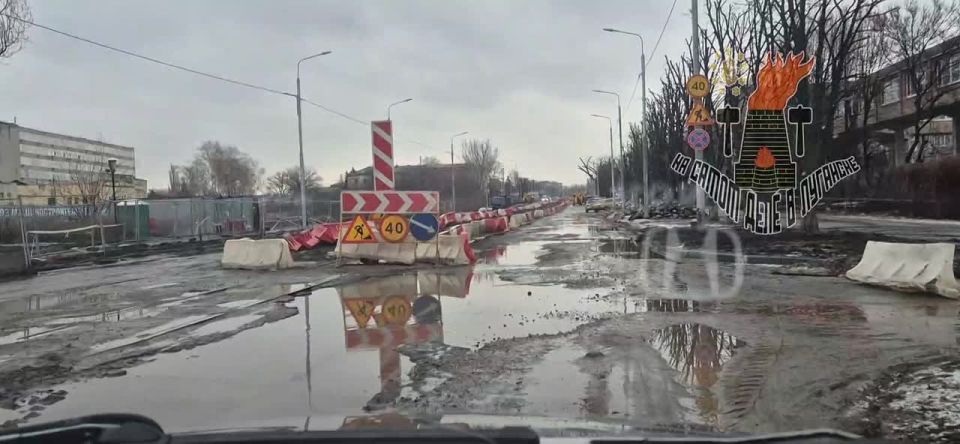 Луганск меняется: сегодня на ул. Фрунзе кипит ремонт!