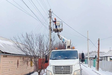 В Луганске за неделю устранили повреждения на 9 км воздушных линий