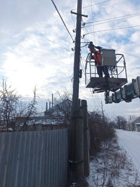 Устранены повреждения на 9 км воздушных линий