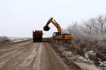 В ДНР начался капремонт 38-километровой дороги от Волновахи до трассы Р-150