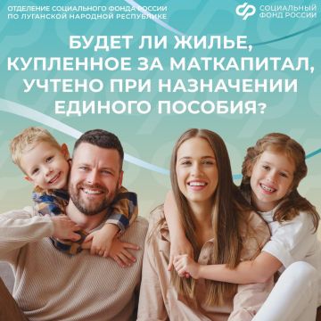 Учитывается ли имущество, приобретенное за маткапитал, при оценке нуждаемости для единого пособия