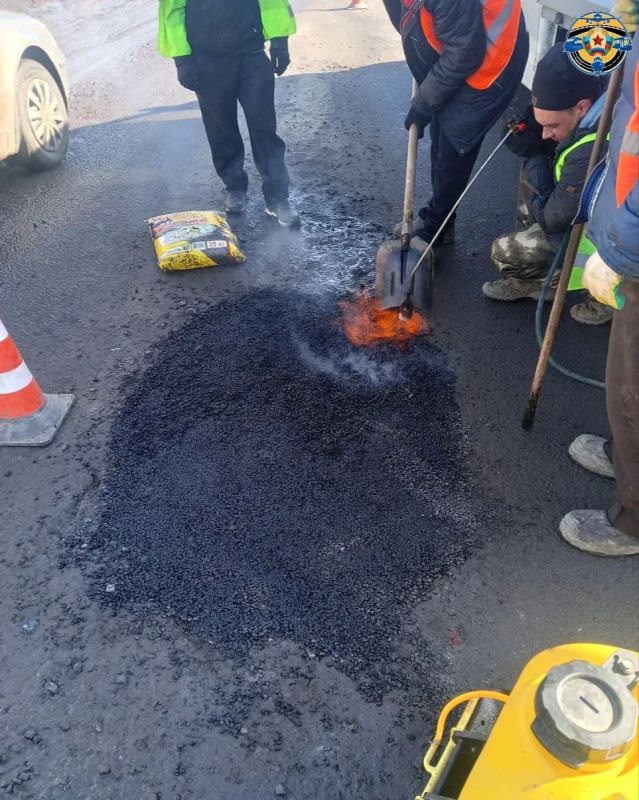 В ЛНР мониторят состояние дорожного полотна на магистралях