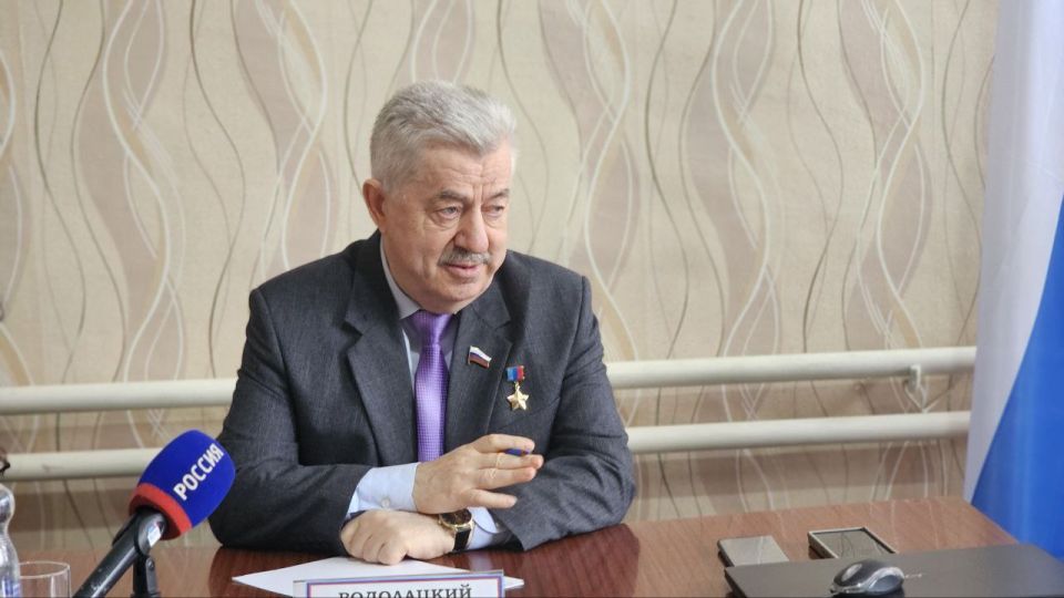 Виктор Водолацкий: В рамках региональной недели провел очередной прием на территории Луганской Народной Республики