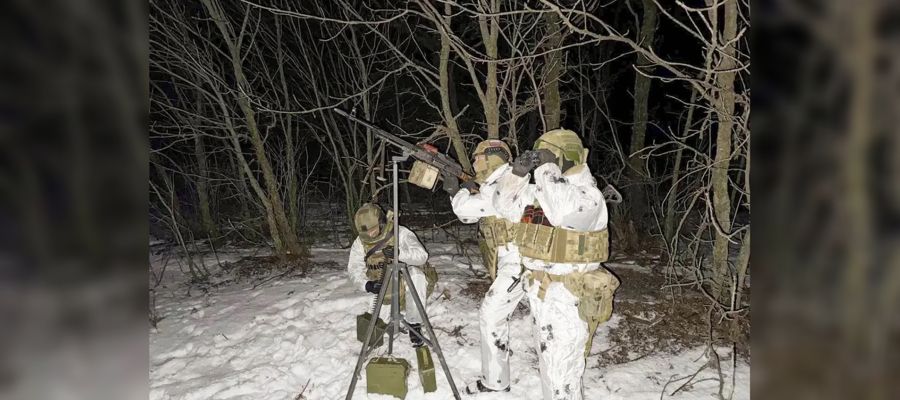 В ЛНР мобильные огневые группы Росгвардии уничтожили беспилотники противника из штатного оружия