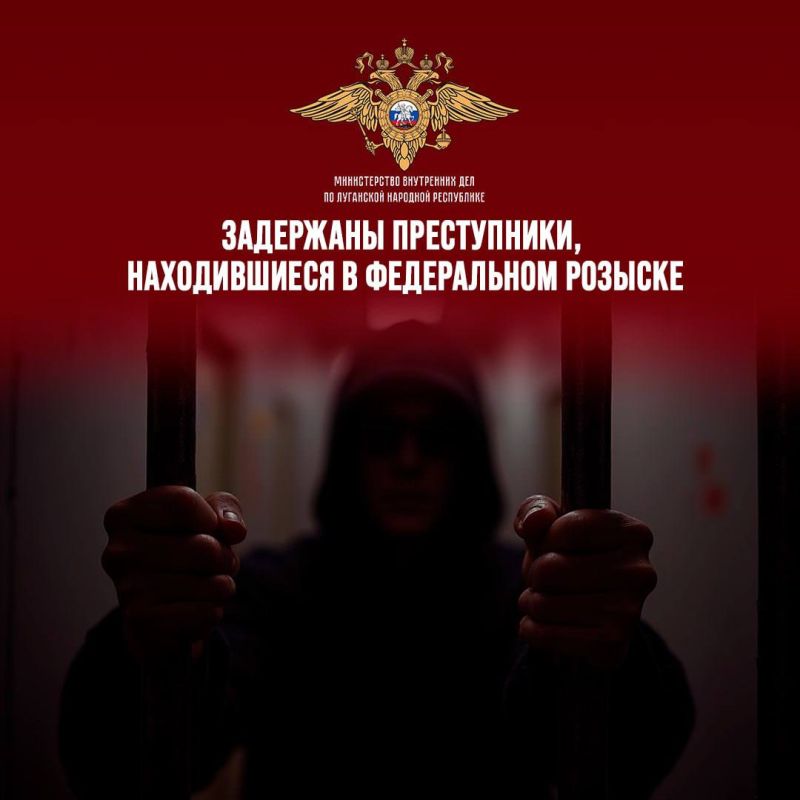 111 Полицейские ЛНР помогли коллегам из других регионов России задержать троих находящихся в федеральном розыске преступников